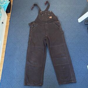 Carhartt Brown Overalls